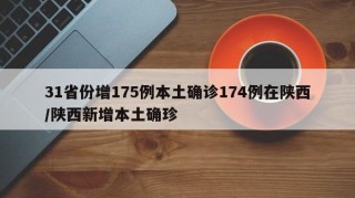 31省份增175例本土确诊174例在陕西/陕西新增本土确珍